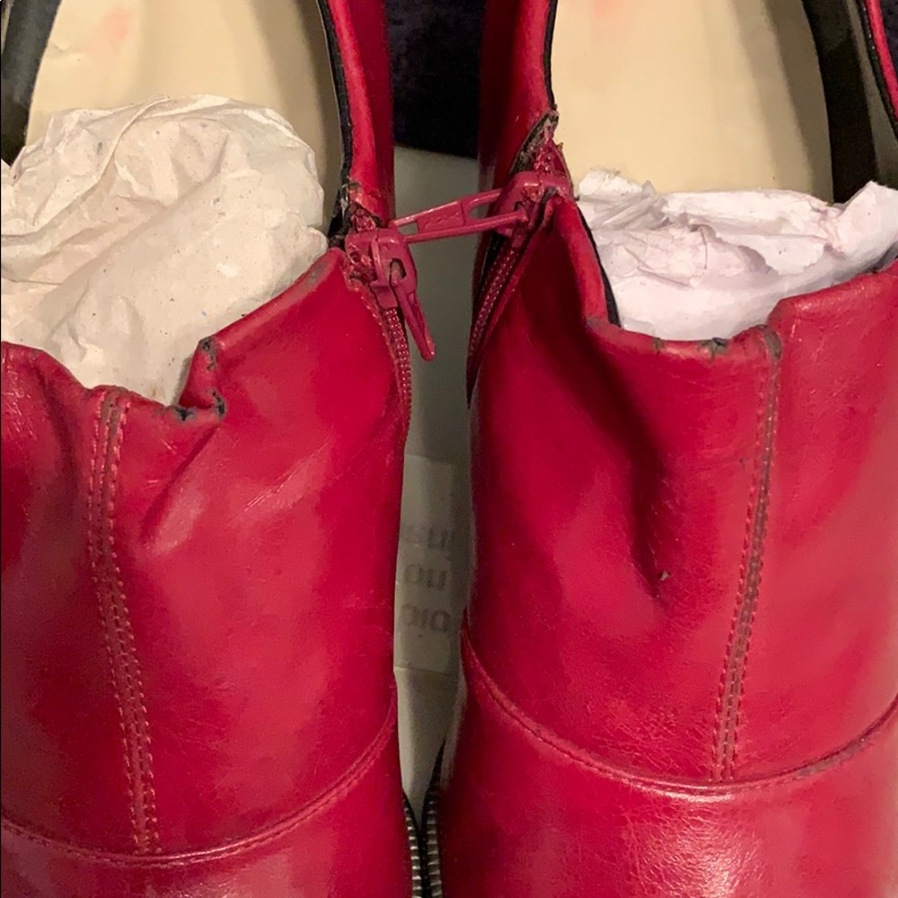 Red Leather Booties! - image 7
